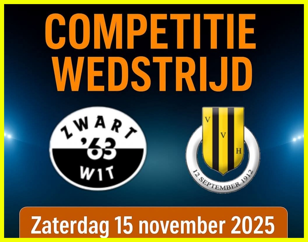 HEERDE BEHAALT VERDIEND PUNT TEGEN KOPLOPER ZWART WIT '63