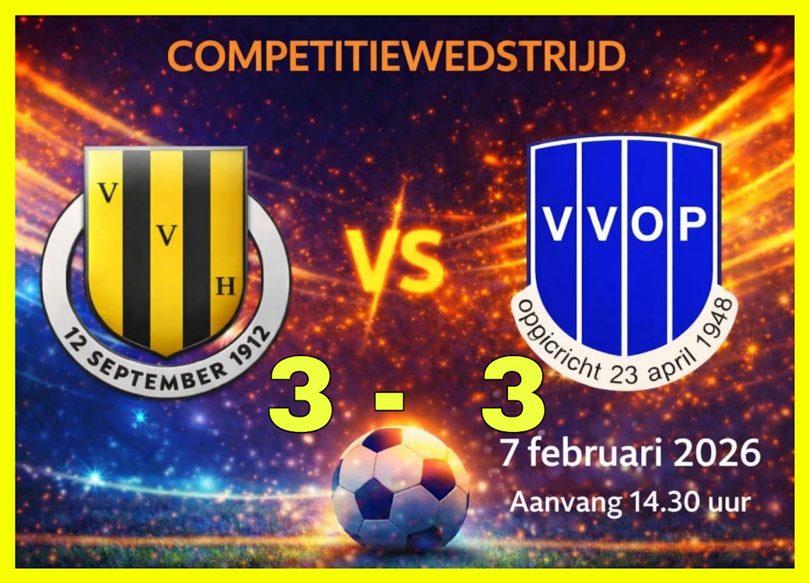 HEERDE VECHT ZICH NAAR GELIJKSPEL TEGEN VVOP